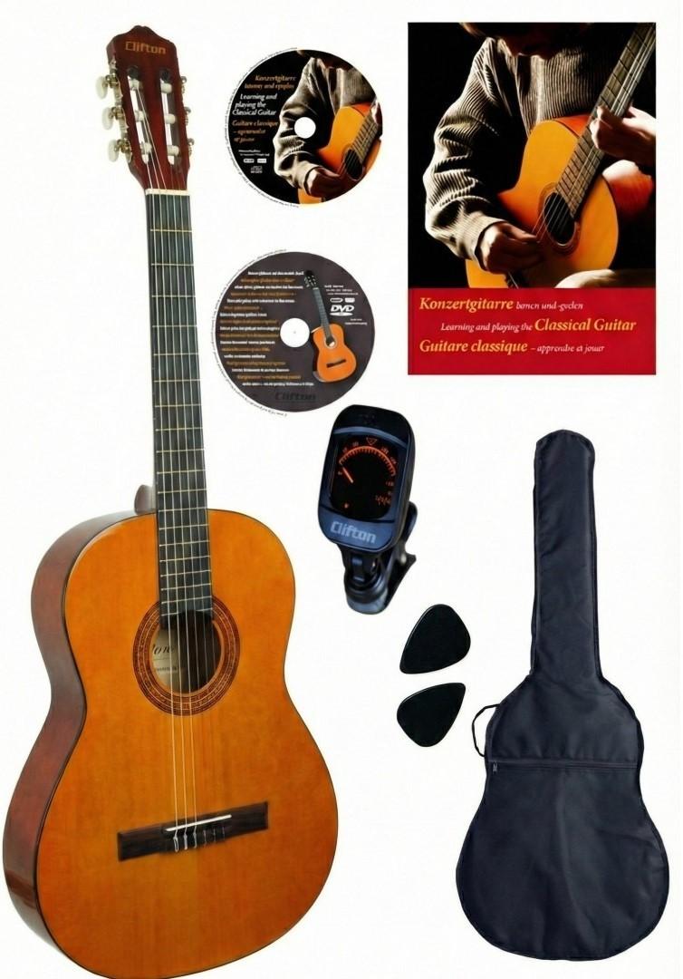 Chitara clasica Clifton Valesca 3/4 Natural Set
