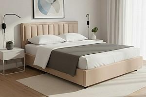 Pat Alcantara Pulsar 1.8 m Bej + Saltea Salt Confort Lux 180x200