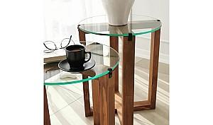 Masuta de cafea, reviste Trendy Amalfi GTR001614 Nuc (Maro)