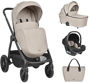 Carucior 3 in 1 Kikka Boo Modena 2027 Beige