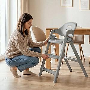 Scaun de masa multifunctional Lionelo Matt Grey Stone