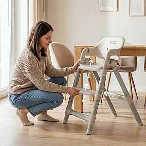 Scaun de masa multifunctional Lionelo Matt Beige Sand
