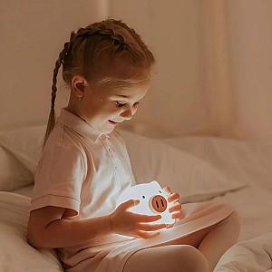 Lampa de noapte Marys Pig White