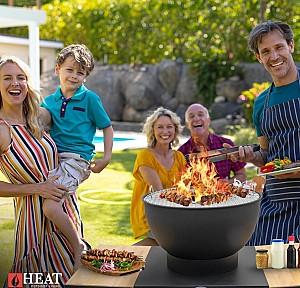 Vatra de foc HEAT Outdoor  Living HEAT Kjok Black