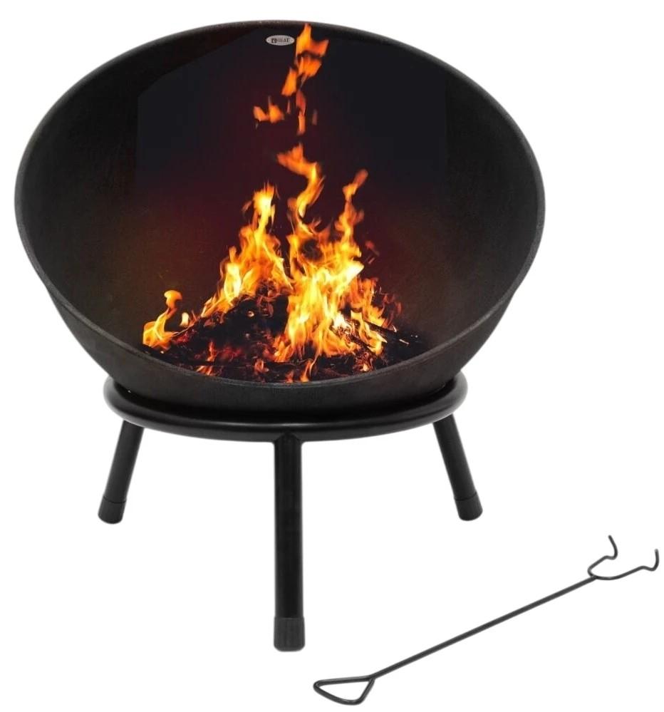 Vatra de foc HEAT Outdoor  Living Kappa Black