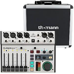 Mixer digital Behringer Flow 8 Case Bundle - SET