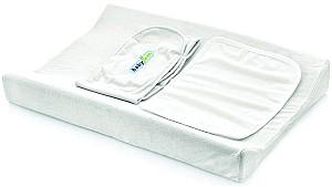 Saltea de infasat BABYJEM Ecru 50x70 cm