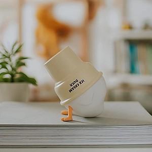 Lampa de noapte Marys Ice-Duck Yellow & White