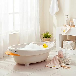 Cada pentru bebelusi BABYJEM Happy Duck Sand Beige