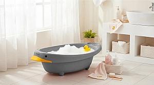 Cada pentru bebelusi BABYJEM Happy Duck Grey