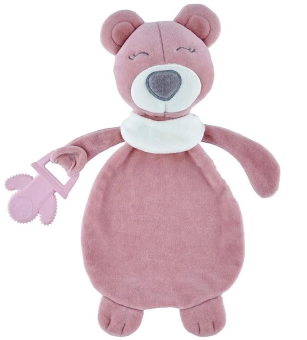 Jucarie de plus BABYJEM Bear Pink 36 cm