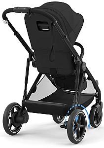 Carucior pentru gemeni Cybex e-Gazelle S BLK BP Moon Black