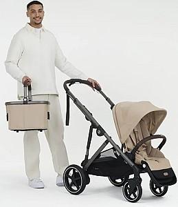 Carucior pentru gemeni Cybex e-Gazelle S BLK BP Moon Black