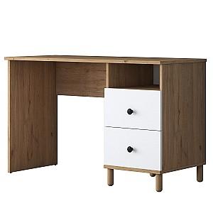 Masa de birou Trendy HA115 2642 Nuc (Maro)/Alb