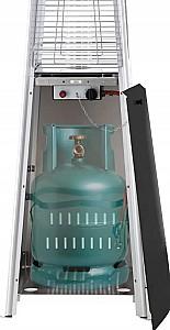 Incalzitor pe gaz GardenLine GAZ6417 Black/Inox