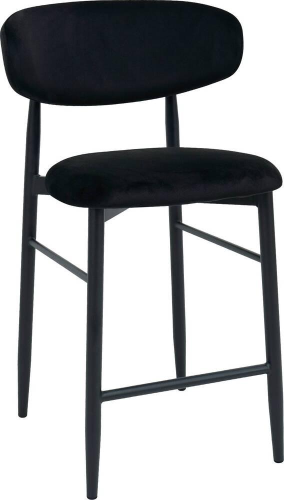 Scaun DP Meridian (catifea) Negru (HLR66) / Negru