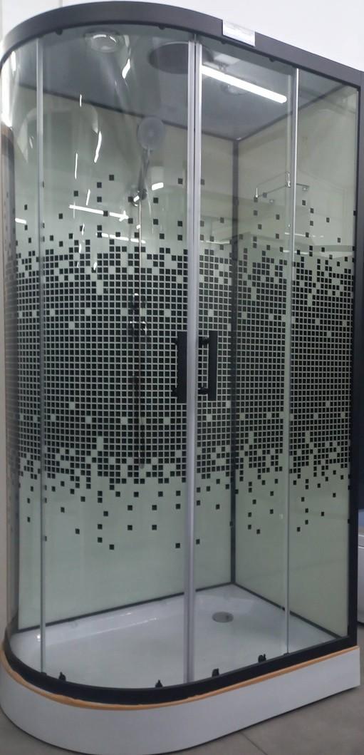 Cabina de dus Sanch DK/AR-6083 R (120x80x210) cadita joasa
