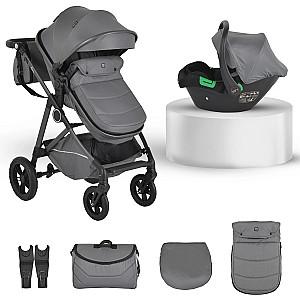 Carucior 3 in 1 Moni Lara Grey