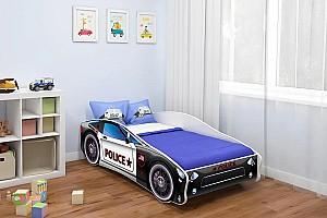 Pat copii Acma Meble V/Car №3 80x160 saltea 7cm Black