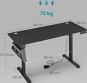 Masa pentru calculator Songmics LSD134BZ01 Black