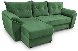 Canapea coltar Aurus Viva 265x150 cm (tick-tac) Verde