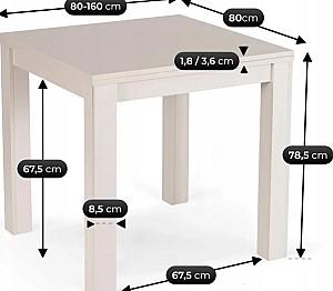 Masa Mebel Elite Max 80/160 Cashmere