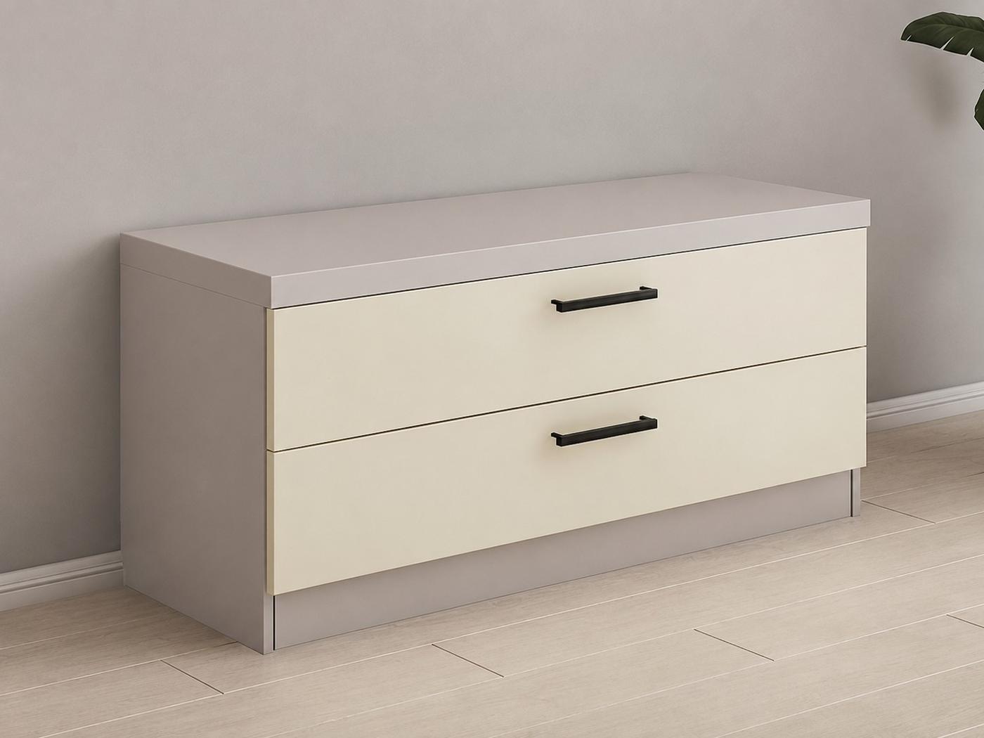 Comoda PS KT-120 (2 sert.) Toffi / Bej