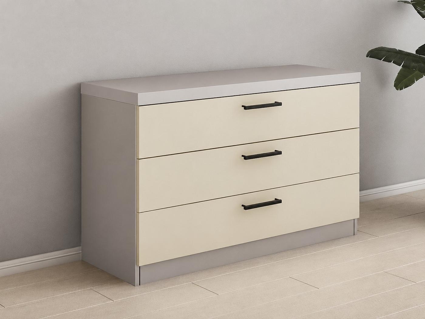 Comoda PS KT-120 (3 sert.) Toffi / Bej
