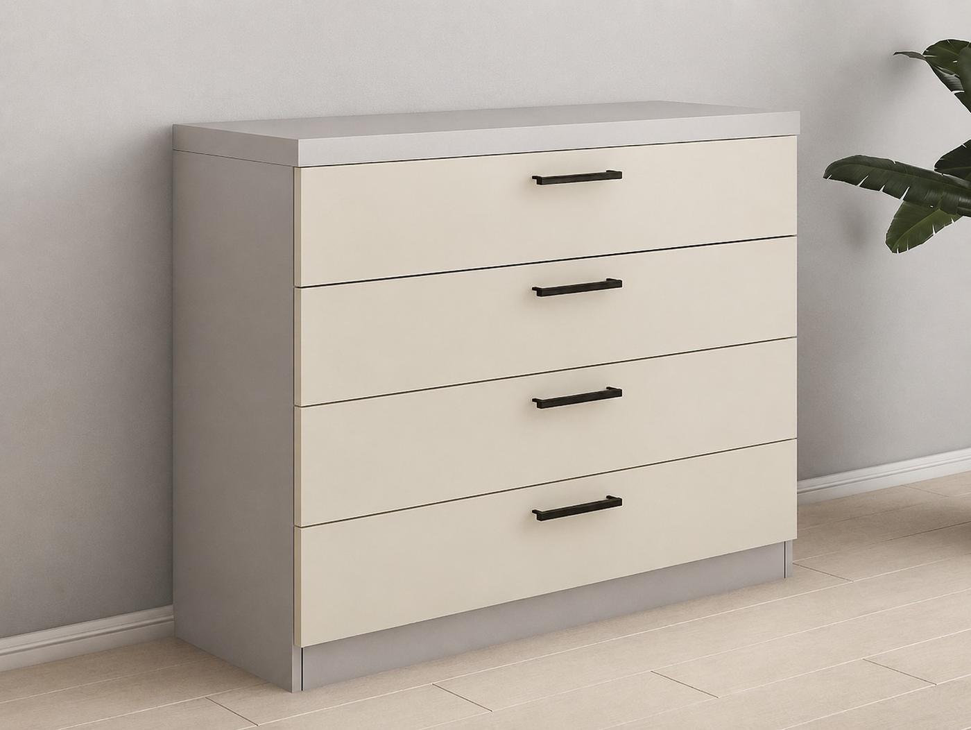 Comoda PS KT-120 (4 sert.) Toffi / Bej