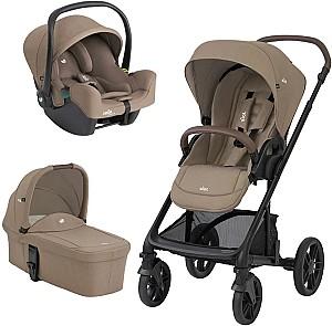 Carucior 3 in 1 Joie Chrome 2 Cashew