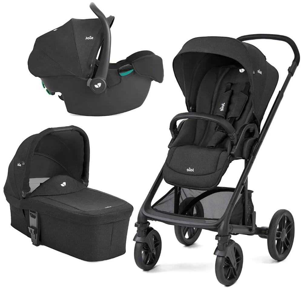 Carucior 3 in 1 Joie Chrome 2 Raven