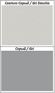 Living PS Y-3 (TV-1.5 m) 1.8 m Gri / Gri Deschis