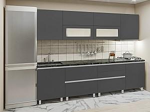 Set mobila bucatarie PS Gola-5 (Trendy Panel) 2.8 m Storm Grey(Gri)