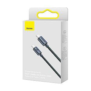 USB сablu Baseus Crystal Shine Series 1.2m Black
