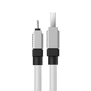 USB сablu Baseus CoolPlay Series USB-A to Lightning 1m White