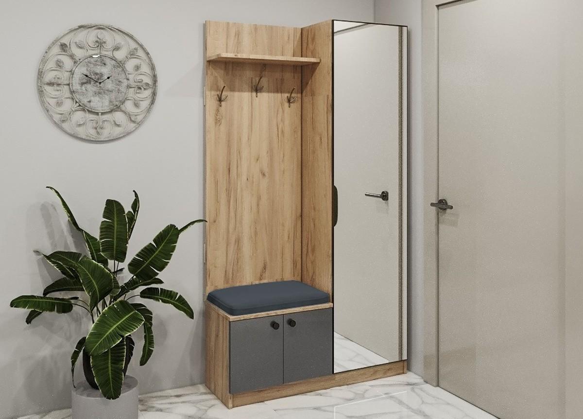 Antreu PS AZ-110 Stejar Auriu / Grafit Gri