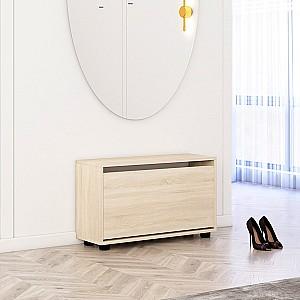 Dulap pentru incaltaminte Mobildor Lux Leo 60 1D (60x27x47H cm) Stejar Sonoma