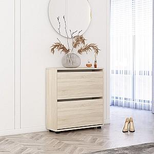 Dulap pentru incaltaminte Mobildor Lux Leo 60 2D (60x27x86H cm) Stejar Sonoma
