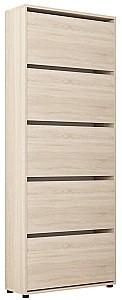 Dulap pentru incaltaminte Mobildor Lux Leo 60 5D (60x27x203H cm) Stejar Sonoma