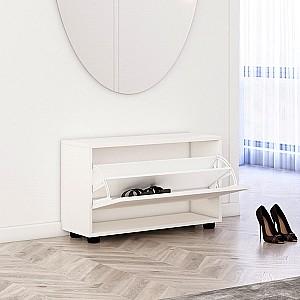 Dulap pentru incaltaminte Mobildor Lux Leo 80 1D White