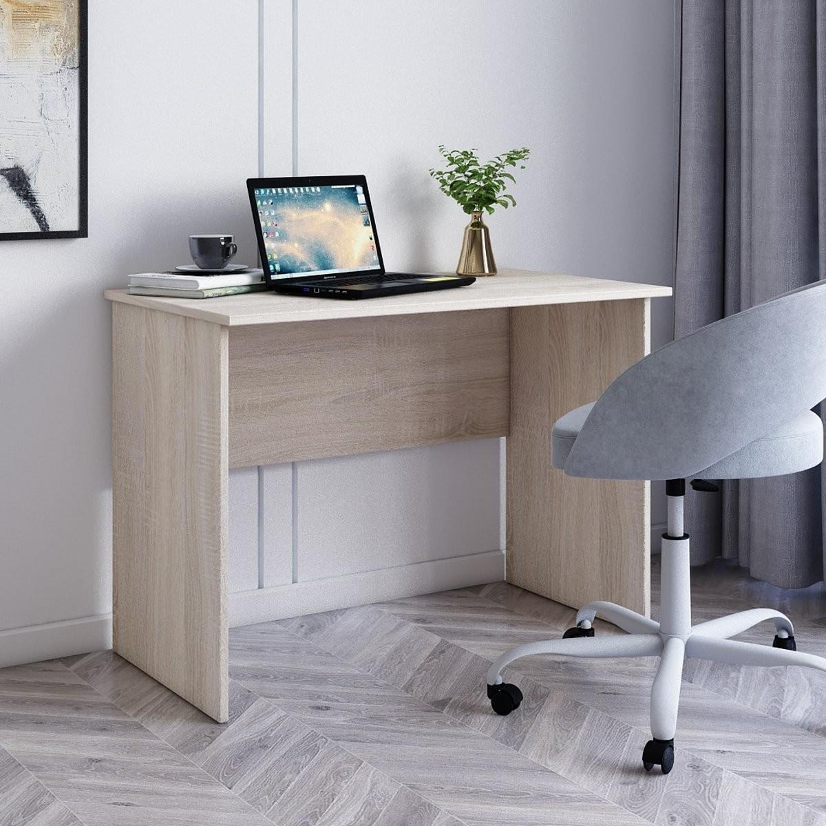 Masa de birou Mobildor Lux Simple (100x60x75H cm) Stejar Sonoma