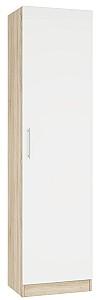 Dulap penal Mobildor Lux Practik (pentru haine) (55x40x210H cm) Stejar Sonoma / Alb