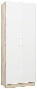 Dulap Mobildor Lux Practik (combinat) (80x40x210H cm) Stejar Sonoma / Alb