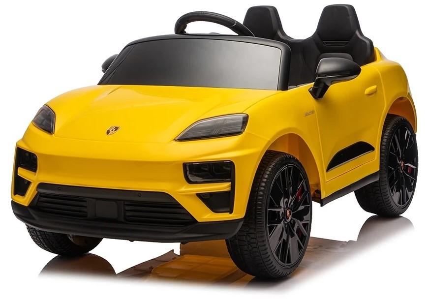 Maşină electrică Dake Porsche Macan Yellow (PM666/2)