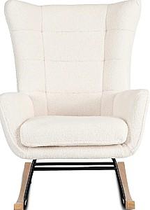 Fotoliu Mebel Elite Jackson Crem/Stejar (Bej)