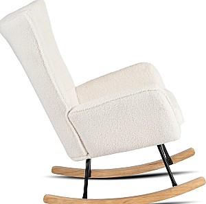 Fotoliu Mebel Elite Jackson Crem/Stejar (Bej)