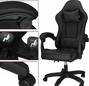 Fotoliu de birou Springos Revio HF0035 Black