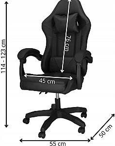 Fotoliu de birou Springos Revio HF0035 Black