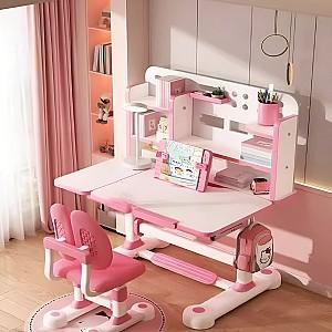 Masă de scris pentru copii CAIDER Pink 678945