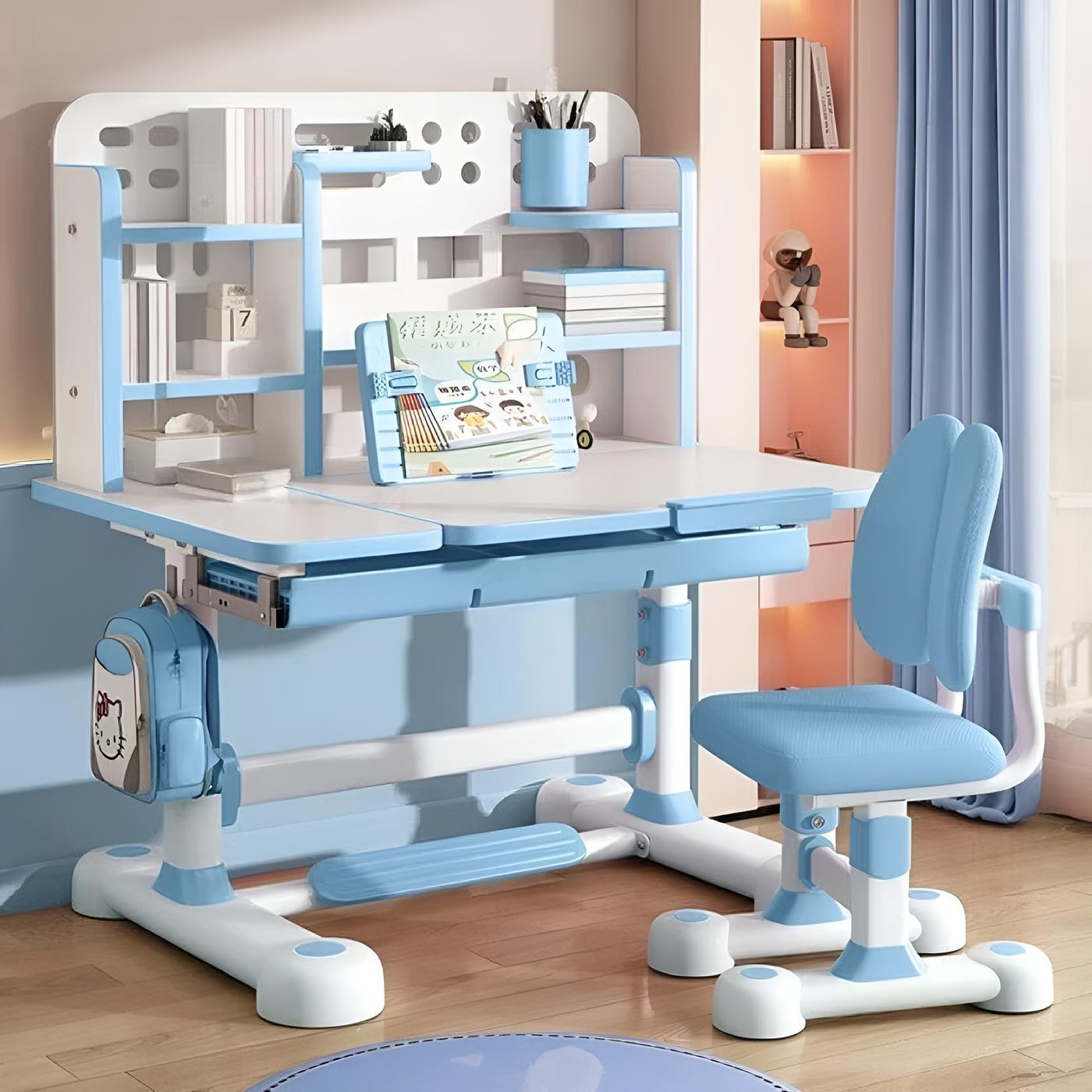Masă de scris pentru copii CAIDER Blue 678917